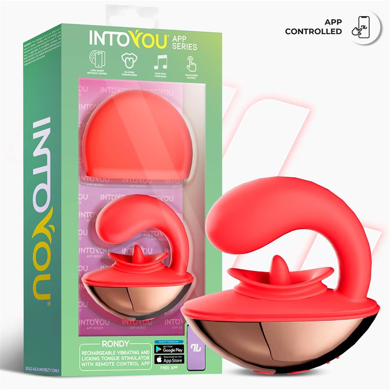 Rondy Vibrating and Licking Tongue Stimulator with App – Image 7