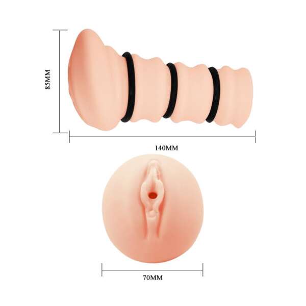Rossi Flesh 3D Vagina Masturbator – Image 7