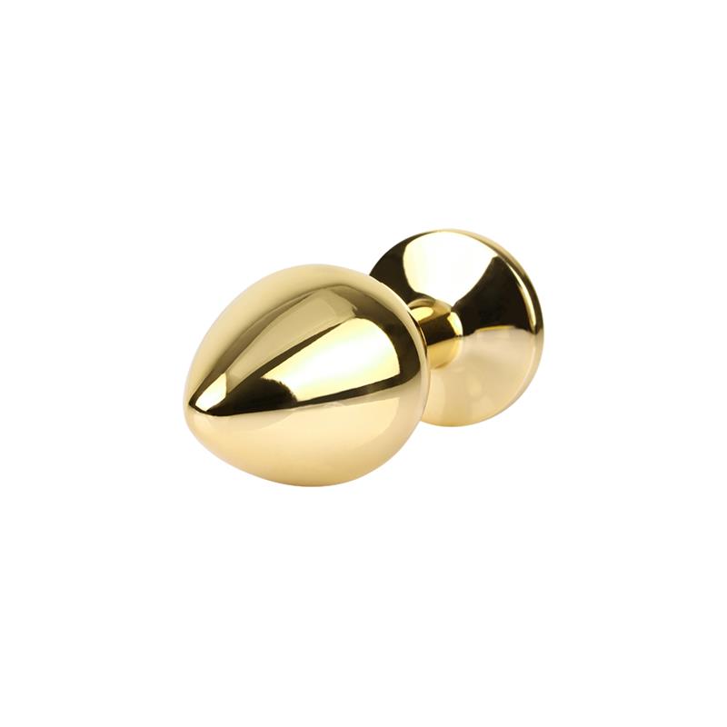 Rosy Gem Golden Anal Plug with Jewel Size M – Image 6
