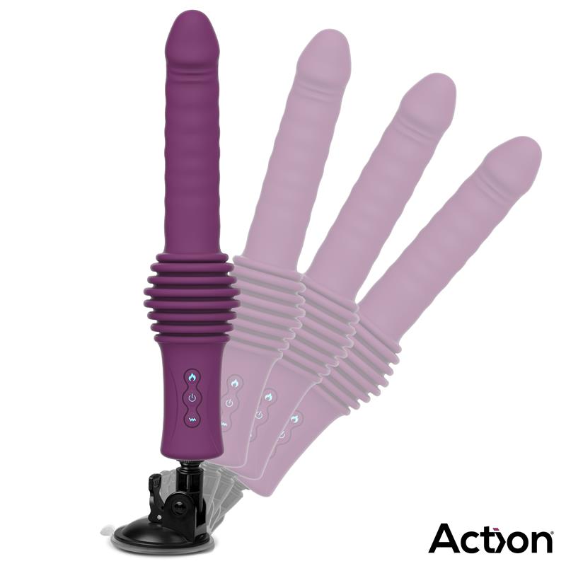 Roxer Heating, Thrusting and Vibrating Sex Machine with Remote Control – Image 4