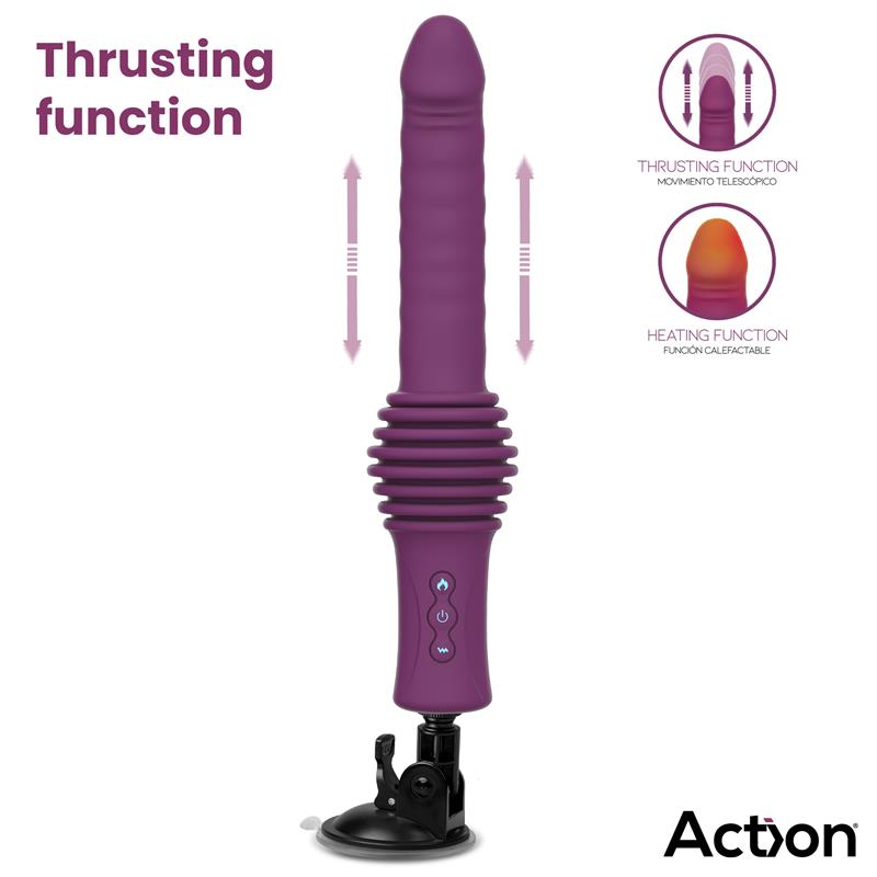 Roxer Heating, Thrusting and Vibrating Sex Machine with Remote Control – Image 9