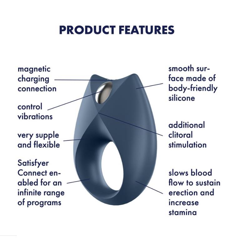Royal One Vibrating Ring with APP Blue – Image 14