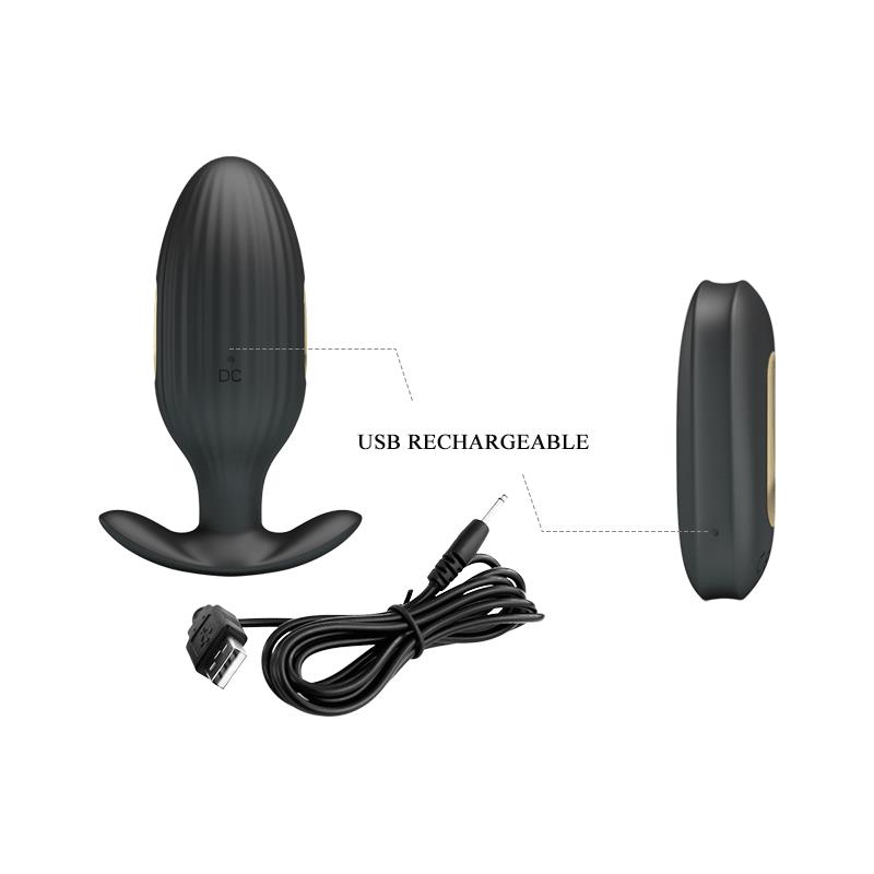 Royal Pleasure Butt Plug with Electro Stimulation USB – Image 4