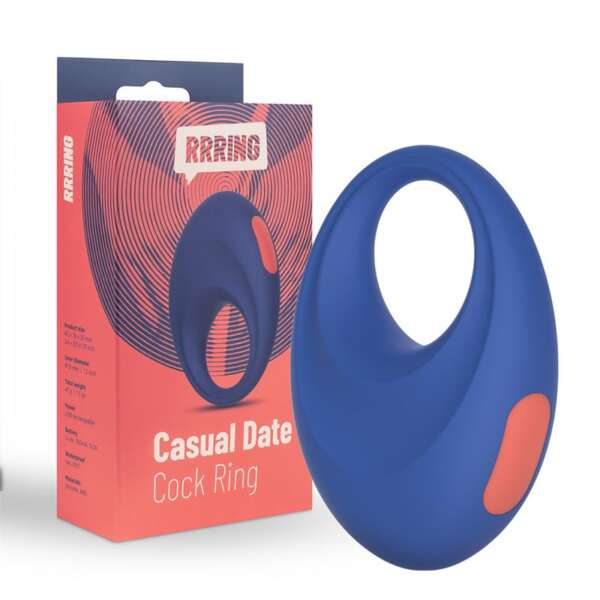 Rring Casual Date Penis ring with Vibration USB Silicone – Image 6