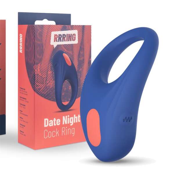 Rring Date Night Penis Ring with Vibration USB Silicone – Image 6