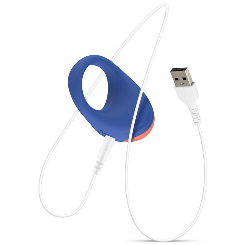 Rring Dinner Date Penis Ring with Vibration USB Silicone – Image 3