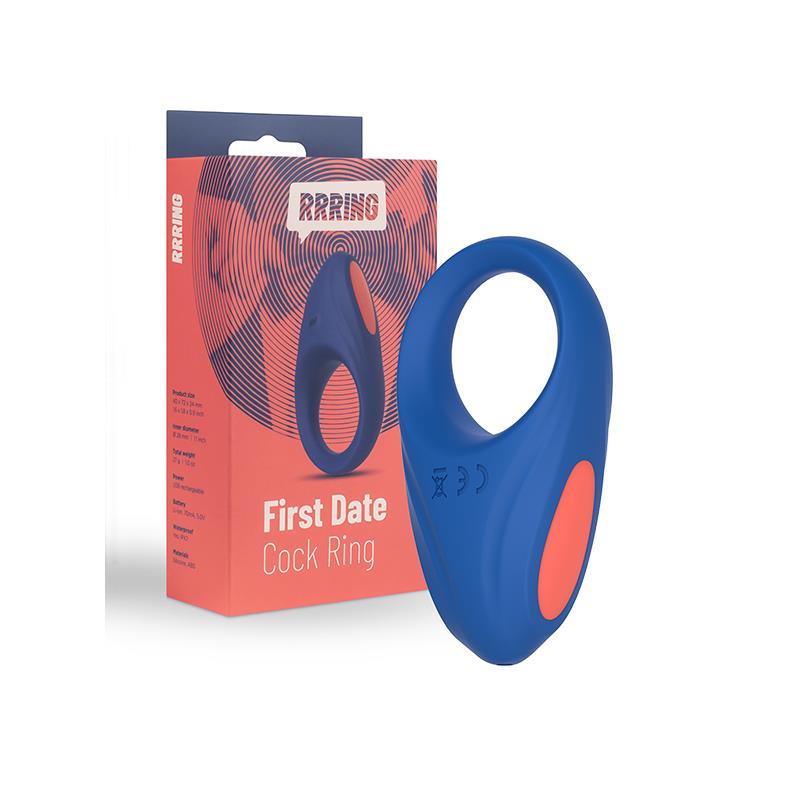Rring First Penis Ring with Vibration USB Silicone – Image 5