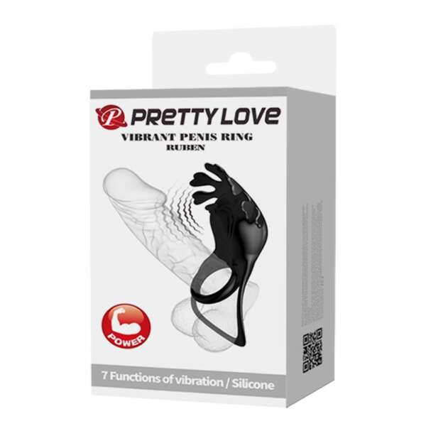 Ruben Vibrating Penis Ring USB – Image 3