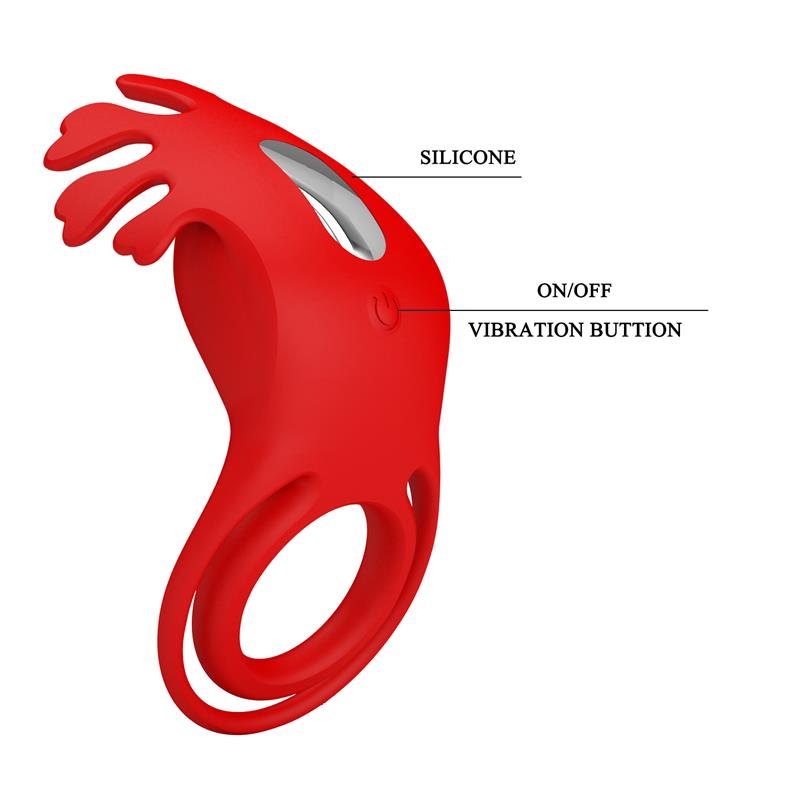 Ruben Vibrating Penis Ring USB – Image 3