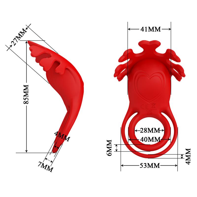 Ruben Vibrating Penis Ring USB – Image 4