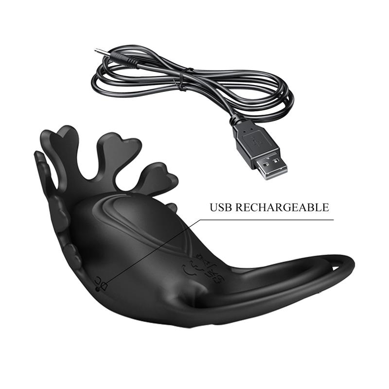 Ruben Vibrating Penis Ring USB – Image 5