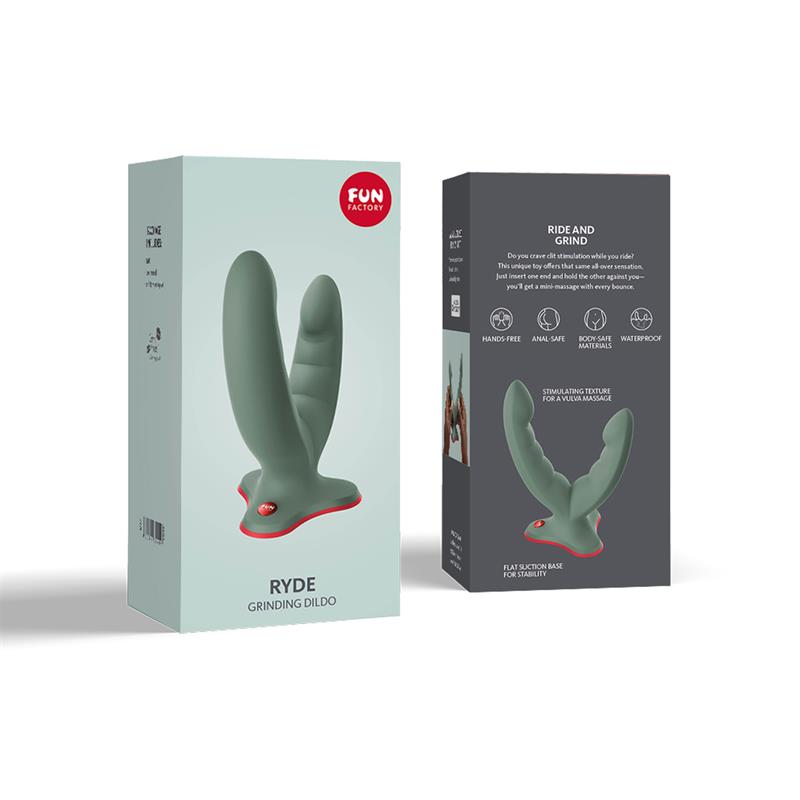 Ryde Grinding Dildo Wild Olive – Image 4