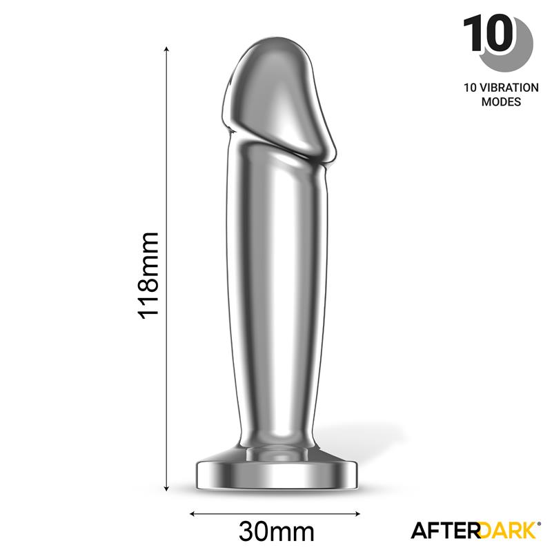 Sarmy Anal Plug with Vibration Magnetic USB Size M - Image 3