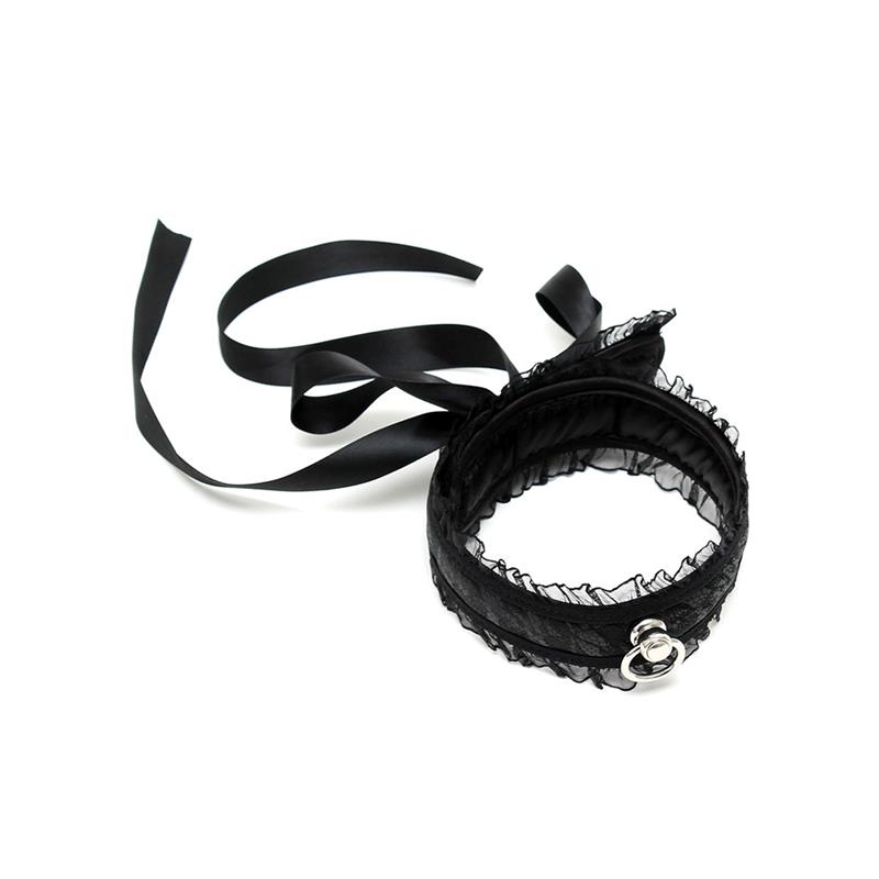 Satin Look Collar Black – Image 4