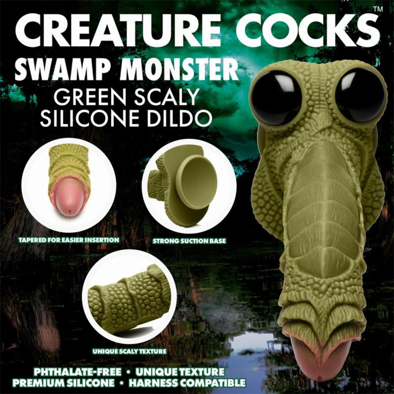 Scaled Swamp Monster Dildo 9.4 – Image 13