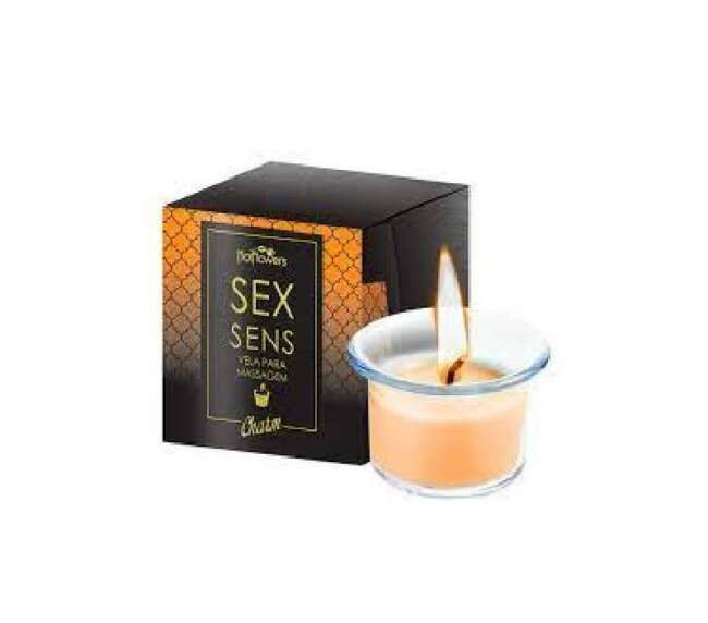 Scented massage candle Champagne