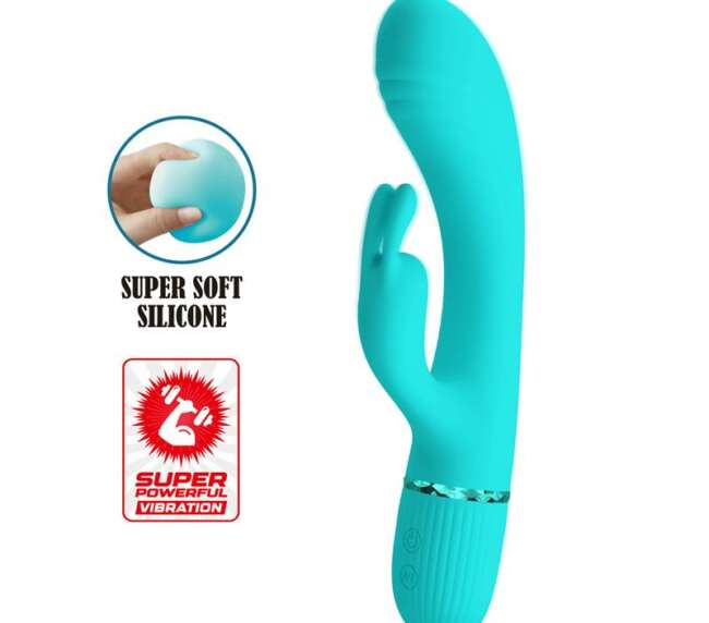 Scocco Rabbit Vibrator Turquoise