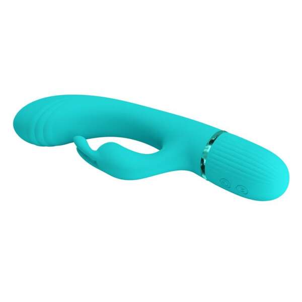 Scocco Rabbit Vibrator Turquoise – Image 4