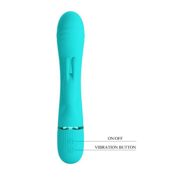 Scocco Rabbit Vibrator Turquoise – Image 6