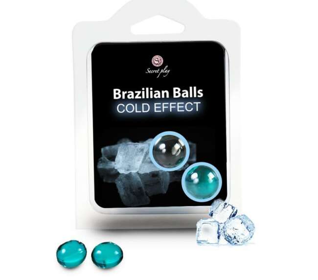 Secret Play 2 cold Effect Brazilian Balls Jar