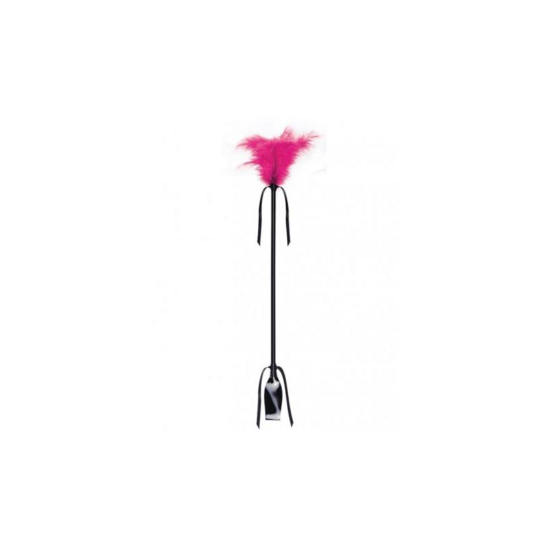 Secret Play Fuchsia Duster And Riding Crop