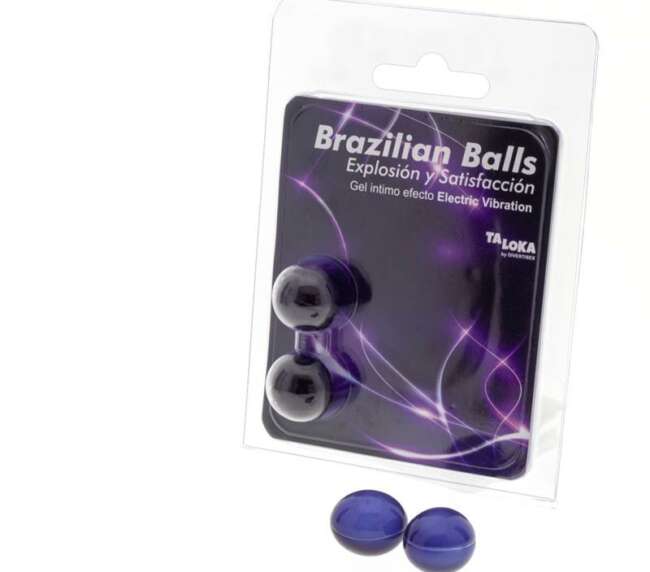 Set 2 Brazilian Balls Electric Vibration Effect