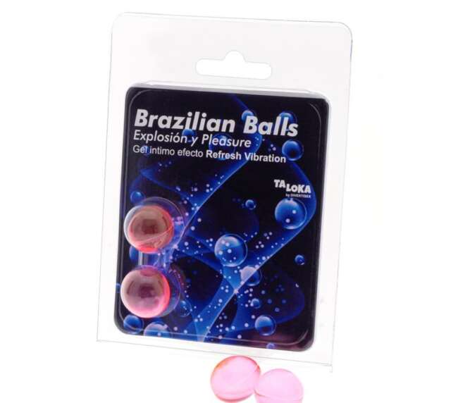 Set 2 Brazilian Balls Refresh Vibration Effect