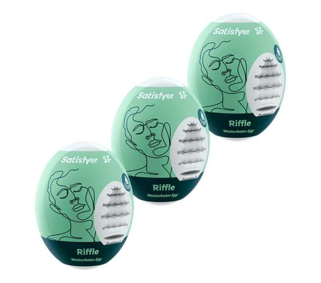 Set 3 Masturbateur Œuf Modèle Riffle