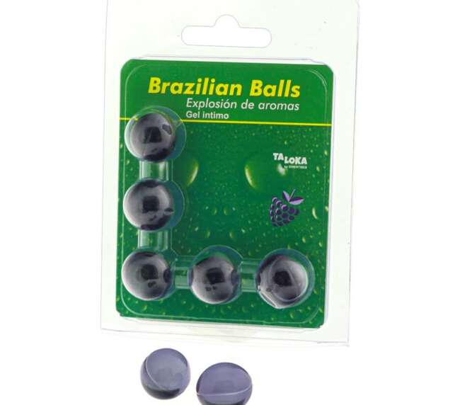 Set 5 Brazilian Balls Berries Flavor