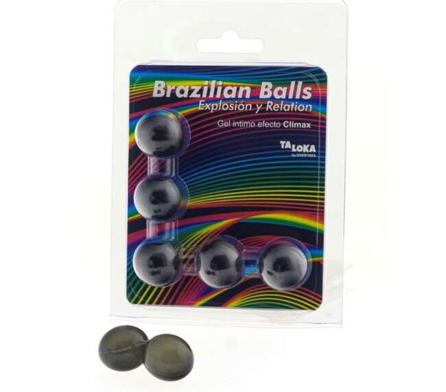 Set 5 Brazilian Balls Gel Climax Effect