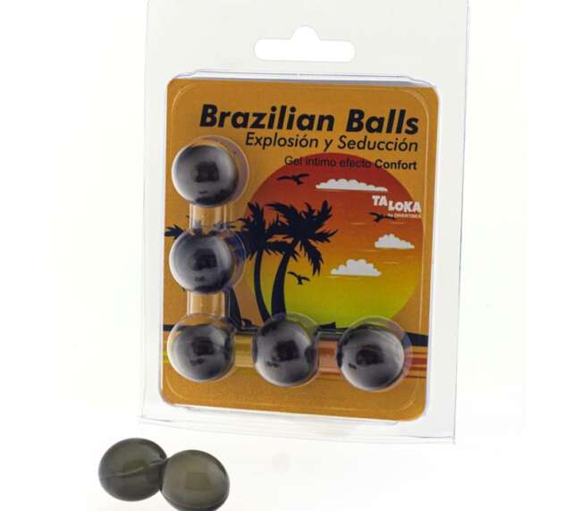 Set 5 Brazilian Balls Gel Confort Effect