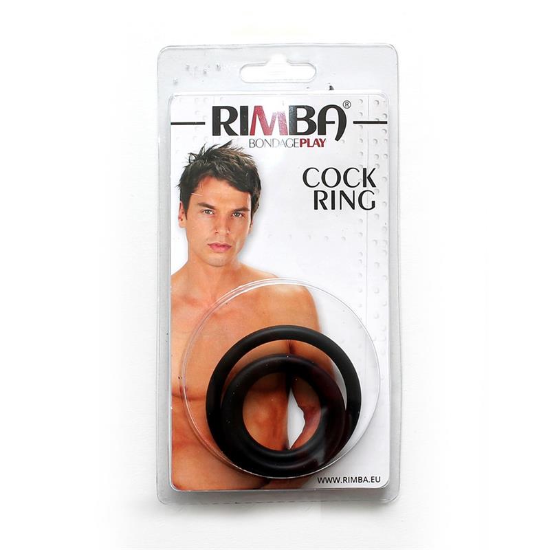 Set of 3 silicone penis rings – Image 4