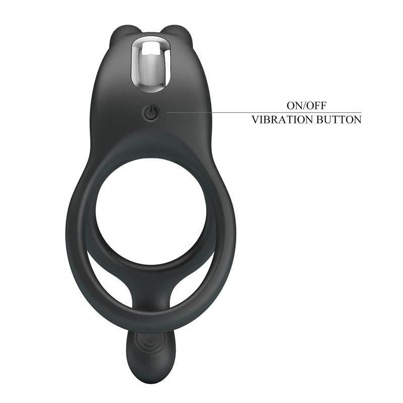 Seth Vibrating Double Cock Ring – Image 7