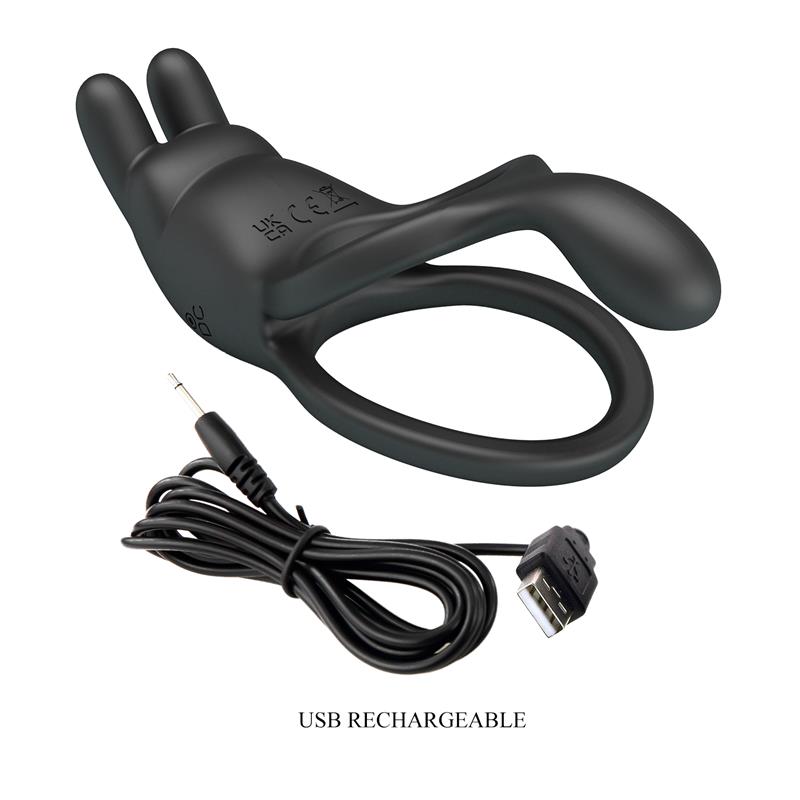 Seth Vibrating Double Cock Ring – Image 11