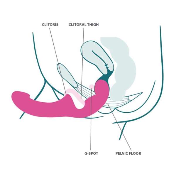 Share Lite Double Dildo Blackberry – Image 8