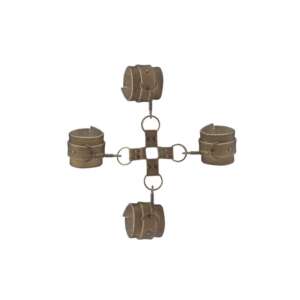 Shots Ouch! Brown Hogtie