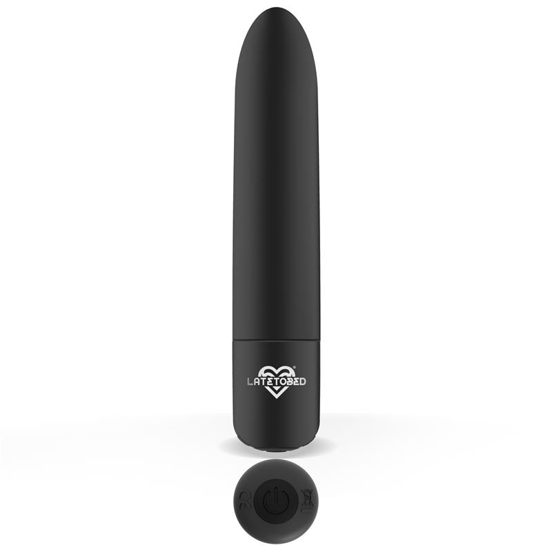 Shoty Vibrating Bullet USB 10 Speeds Powerful Motor Black – Image 5