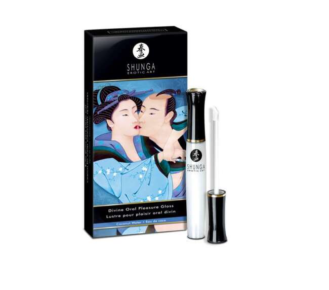 Shunga Gloss for Oral Pleasure Coconout Water