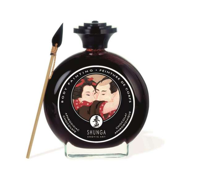 Shunga Kisable Body Paint Chocolate Flavor
