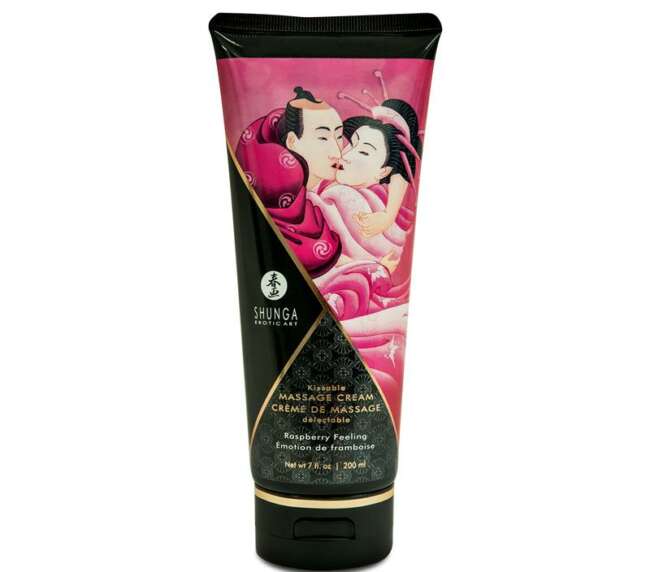 Shunga Massage Cream Raspberry Aroma
