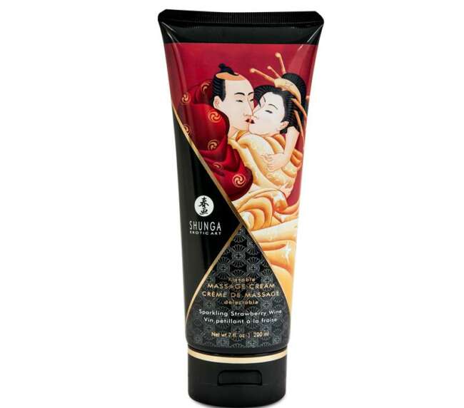 Shunga Massage Cream Wine Aroma