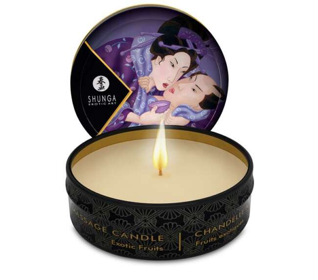 Shunga Mini Candle Massage Exotics Fruits