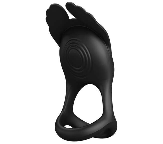 Silas Anillo Vibrador para el Pene Negro