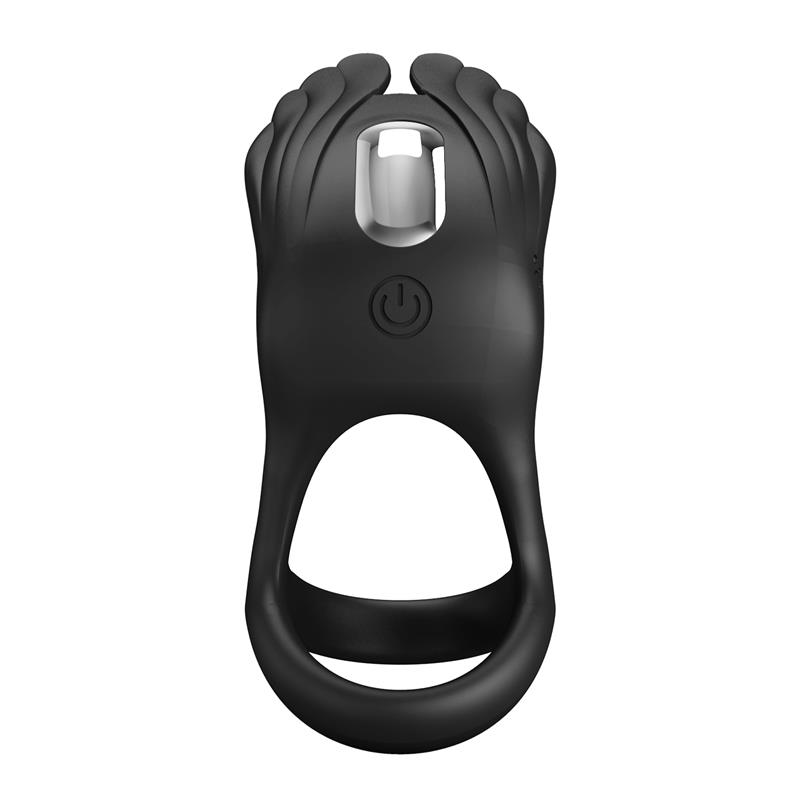 Silas Vibrating Penis Ring Black ā Image 10