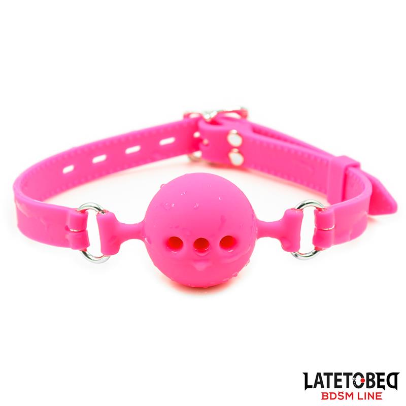 Silicone Breathable Ball Gag S - 4 cm – Image 5