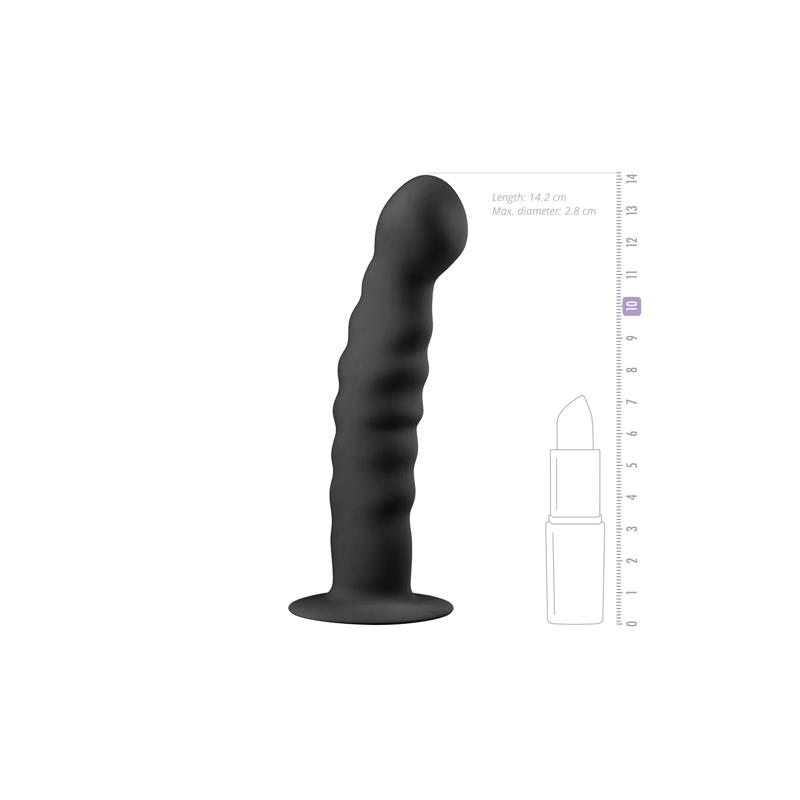 Silicone Dildo  - Black – Image 5