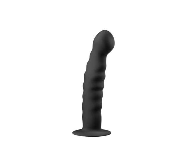 Silicone Dildo  - Black