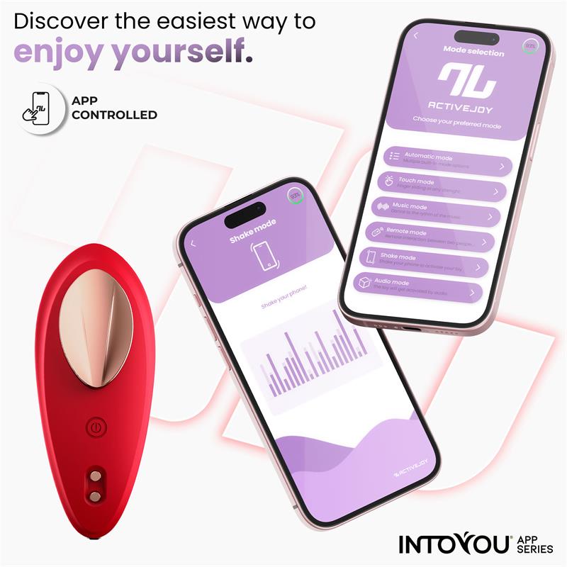 Silicone Panty Vibrator with App Layer Red – Image 3