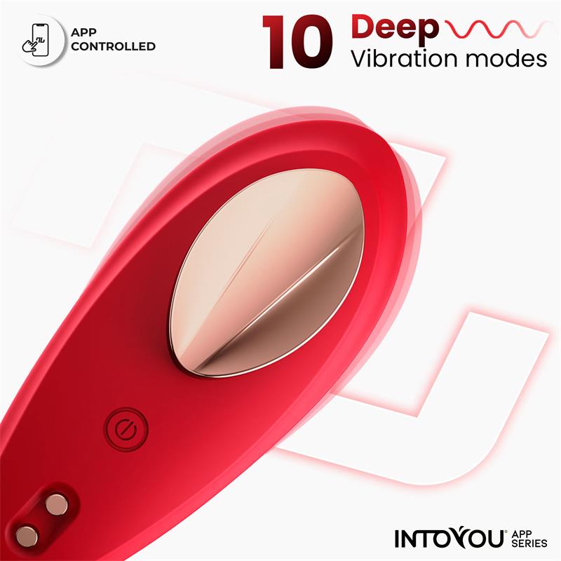 Silicone Panty Vibrator with App Layer Red – Image 6