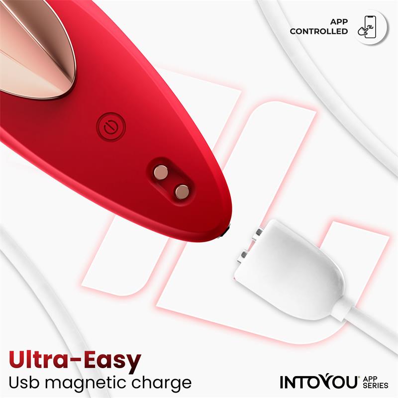 Silicone Panty Vibrator with App Layer Red – Image 8